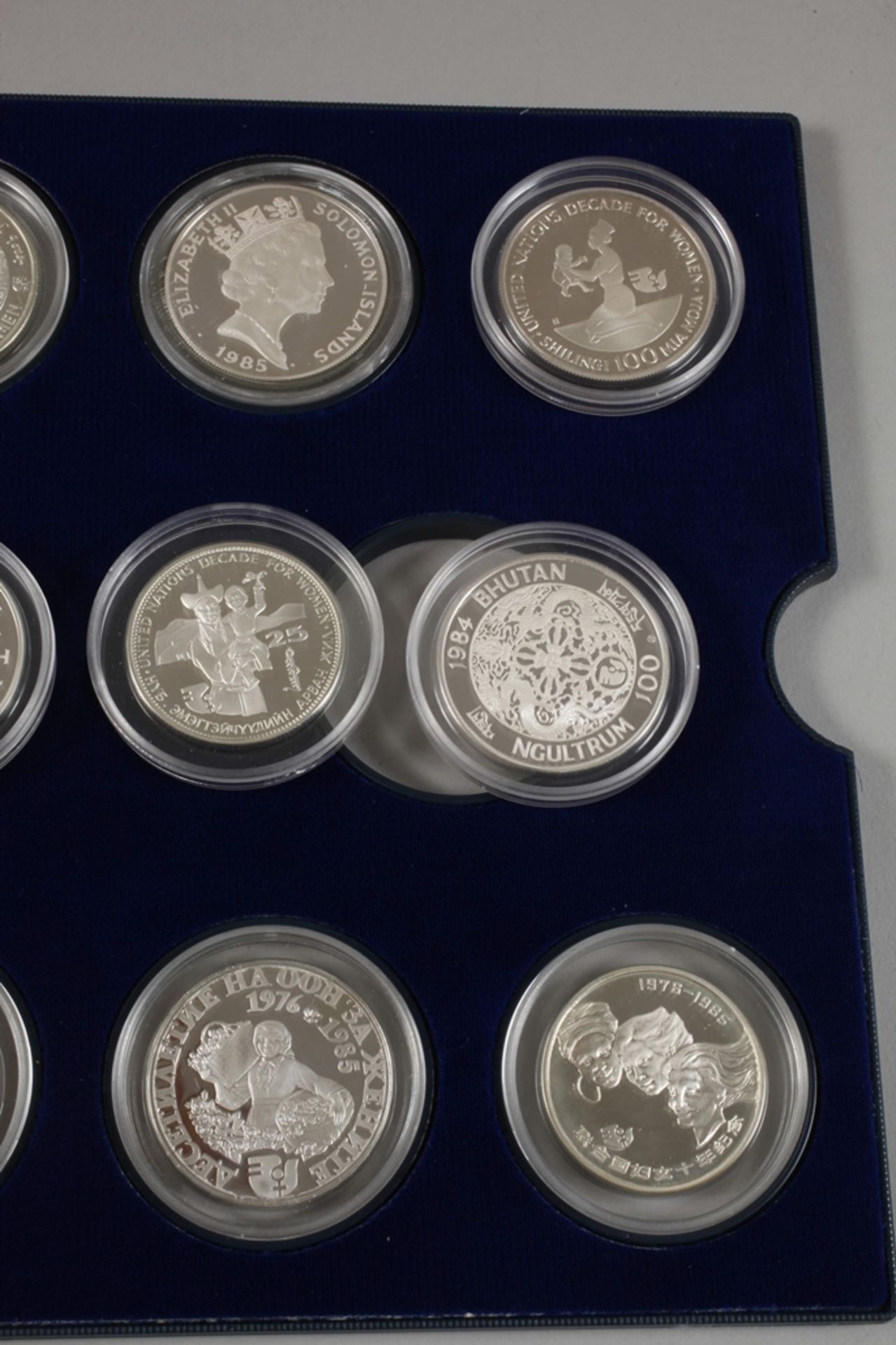 Convolute of silver coins United Nations - Image 2 of 3