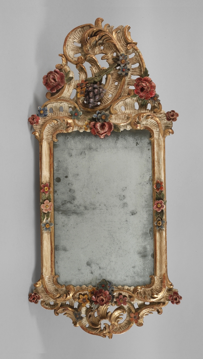 Rococo wall mirror