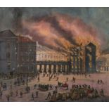 Jean Speth, Brand des Schlosses Christiansborg 