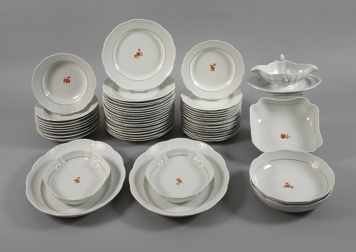 Meissen extensive dinner service 