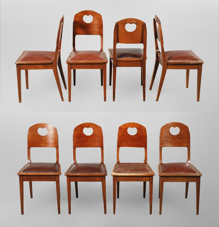 Eight chairs Richard Riemerschmid 