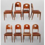 Eight chairs Richard Riemerschmid 