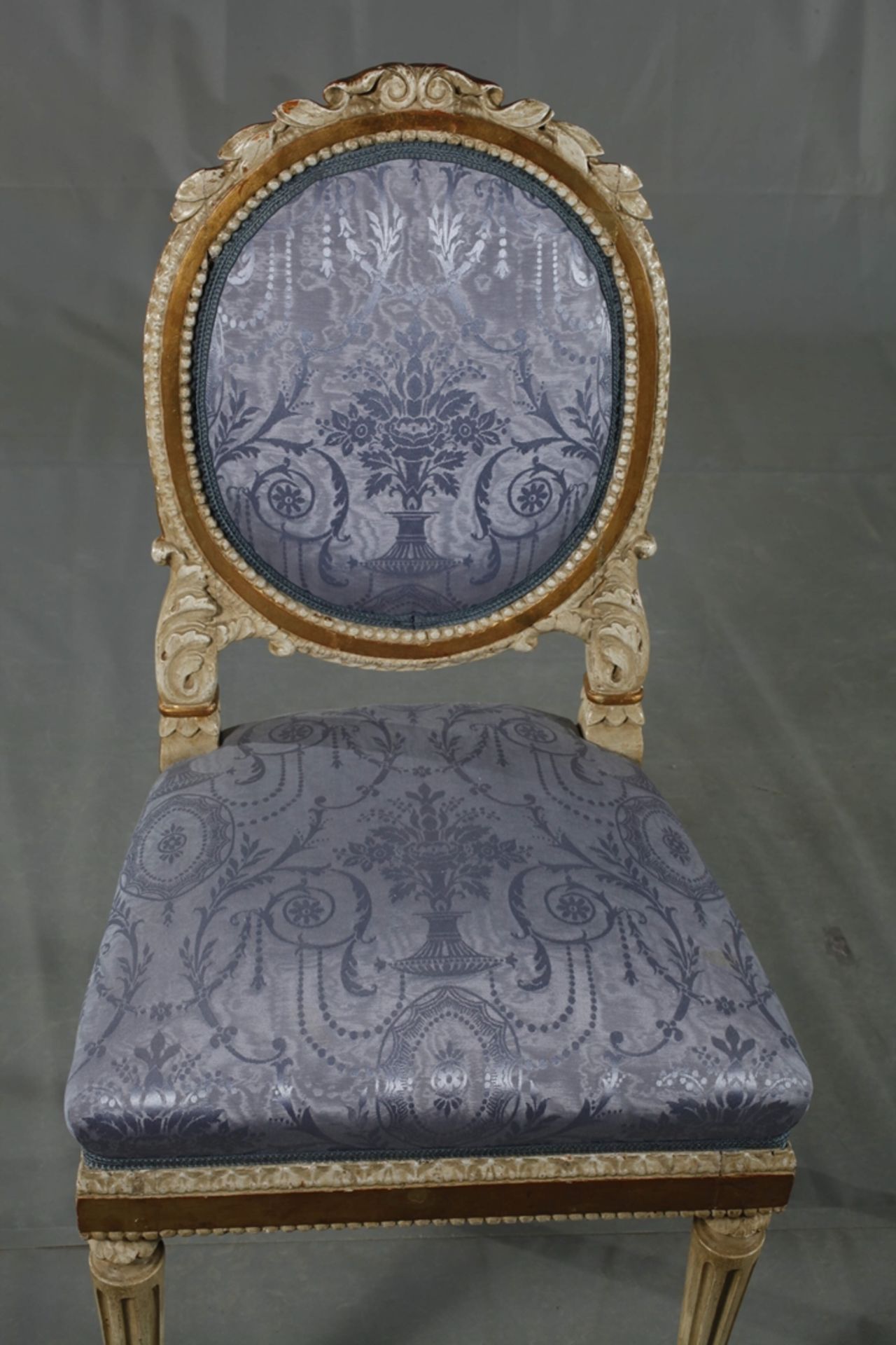 Paar Stühle Louis XVI. - Bild 3 aus 6