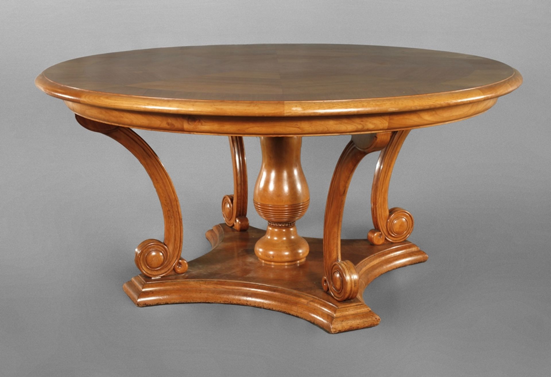 Large Art Nouveau dining table