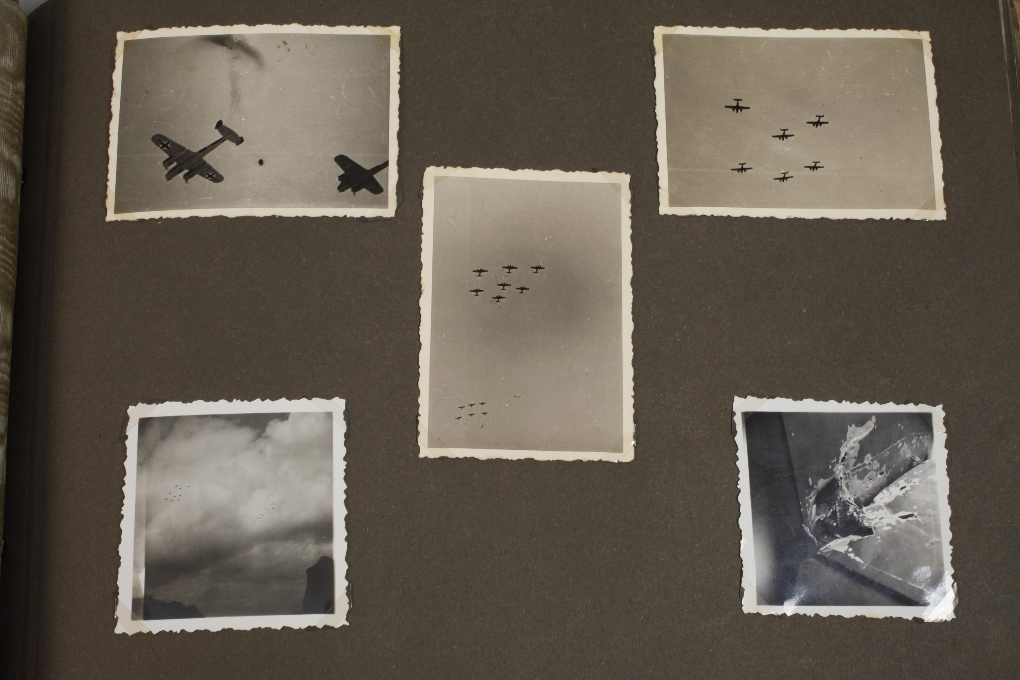 Three World War II service photo albums - Image 6 of 11