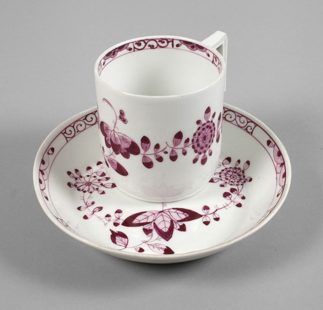 Meissen cup and saucer Marcolini period