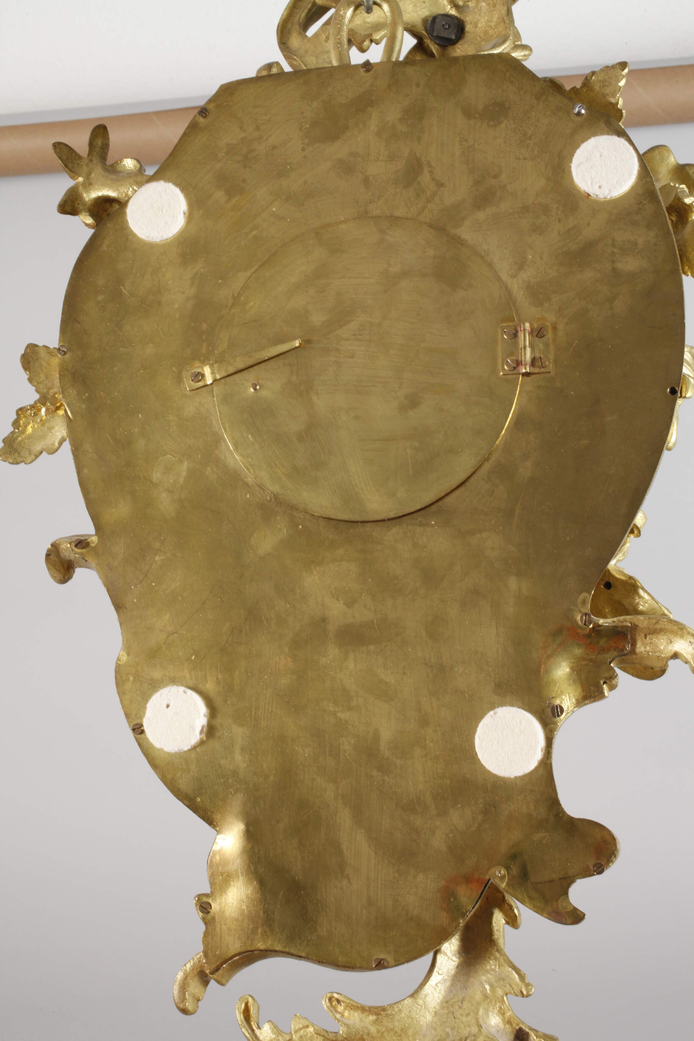 Cartel clock bronze - Image 6 of 7