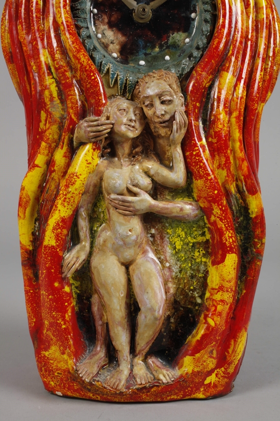 Anni Jung, table clock Adam and Eve - Image 3 of 7