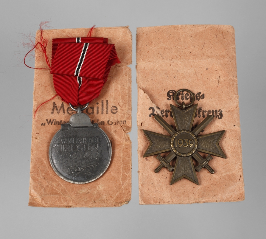 Two medals of the 2nd World War
