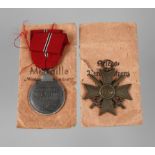 Two medals of the 2nd World War