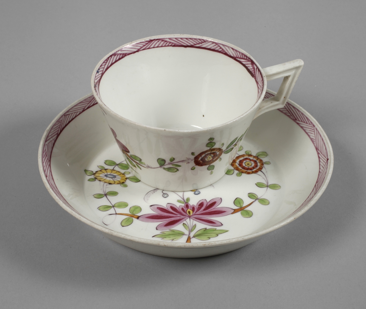 Meissen cup with saucer Marcolini period