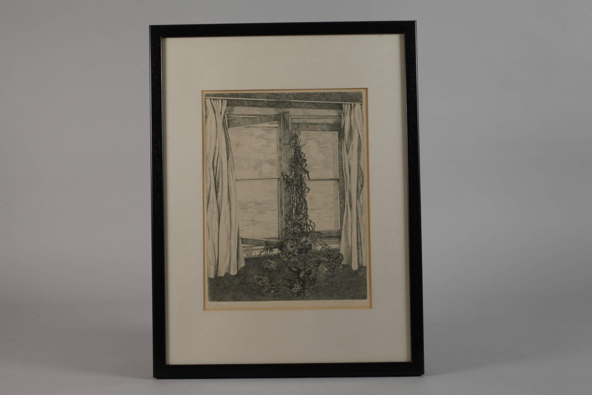 Ursula Mattheuer-Neustädt, "Strohblumen am Fenster" - Image 2 of 3