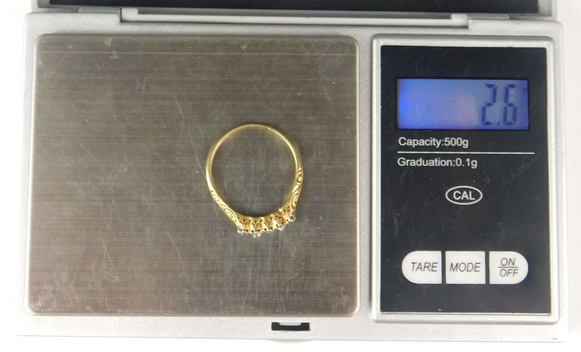 Historischer Diamantrosen-Ring. Gold 585. 18./19. Jahrhundert? - Image 11 of 12