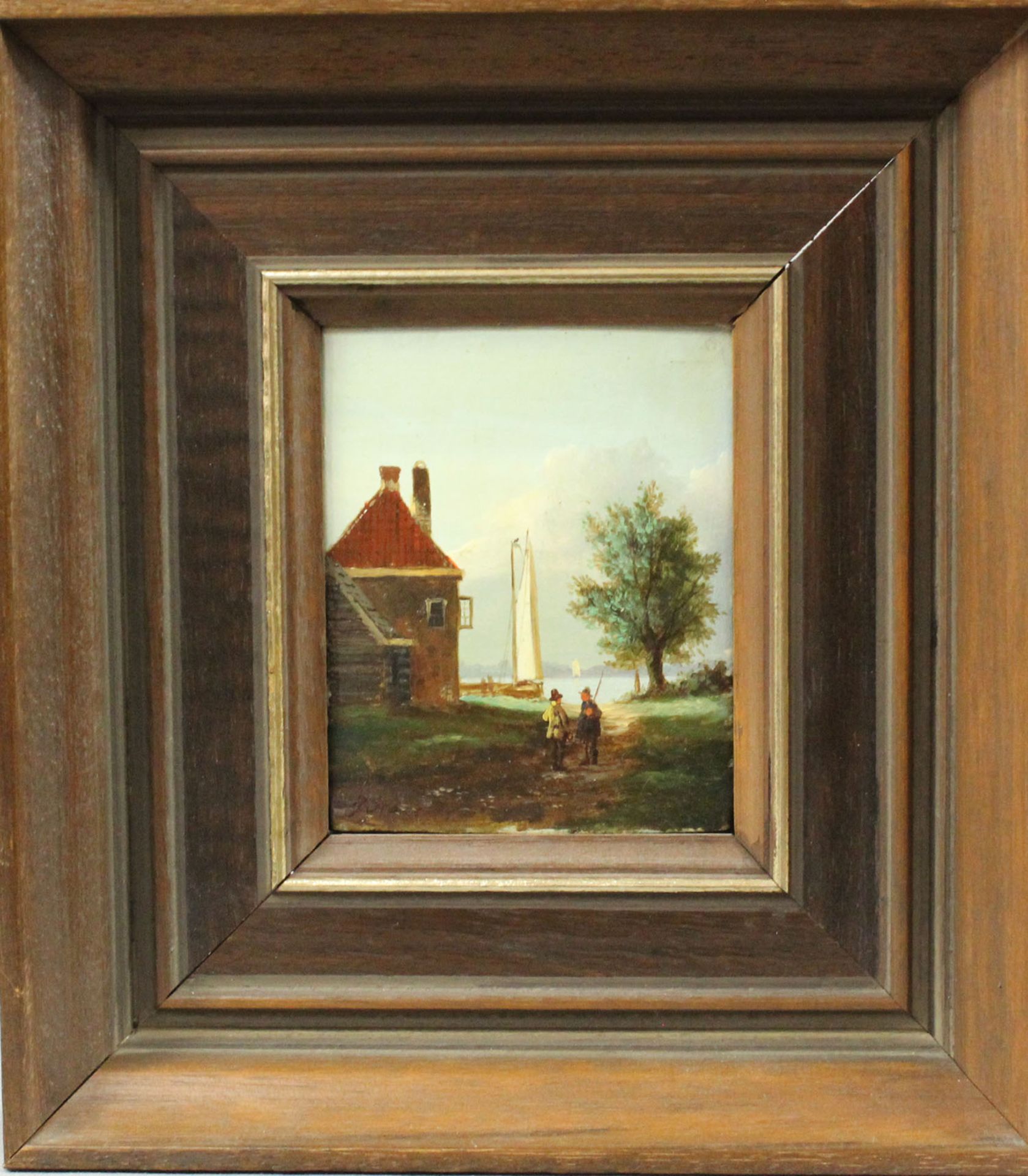 Jan STORK (XIX/XX). 9 Gemälde Niederlande. - Image 5 of 20