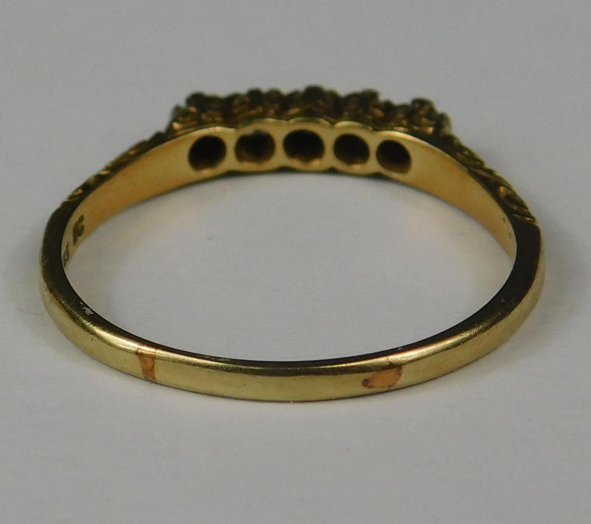 Historischer Diamantrosen-Ring. Gold 585. 18./19. Jahrhundert? - Image 6 of 12