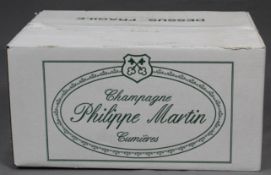 6 ganze Flaschen Champagne Brut Philippe Martin.