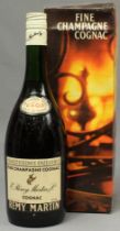 1 ganze Flasche Cognac Remy Martin VSOP Fine Champagne.