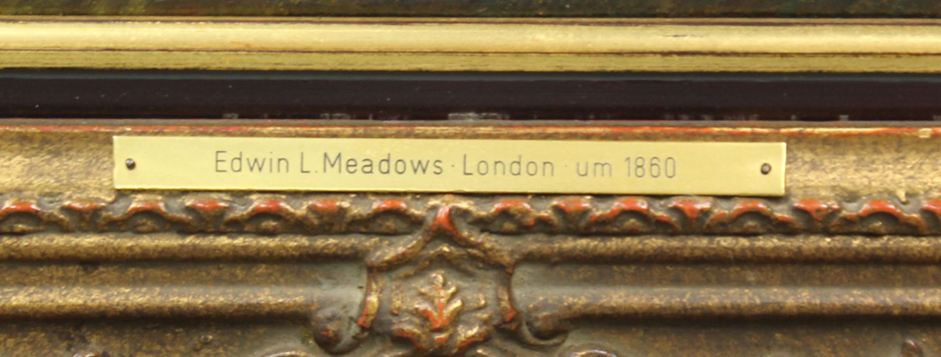 Edwin Long MEADOWS (act.1854 - 1905). 3 Arbeitspferde. - Image 3 of 5