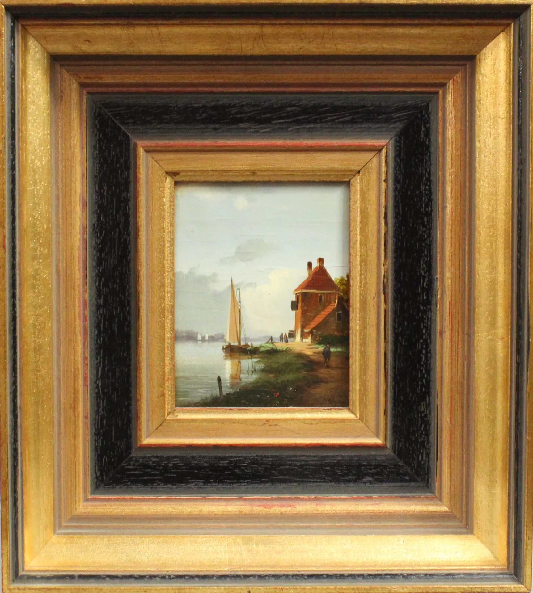 Jan STORK (XIX/XX). 9 Gemälde Niederlande. - Bild 11 aus 20
