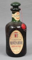 1 ganze Flasche Armagnac Marquis de Montesquiou. AC.