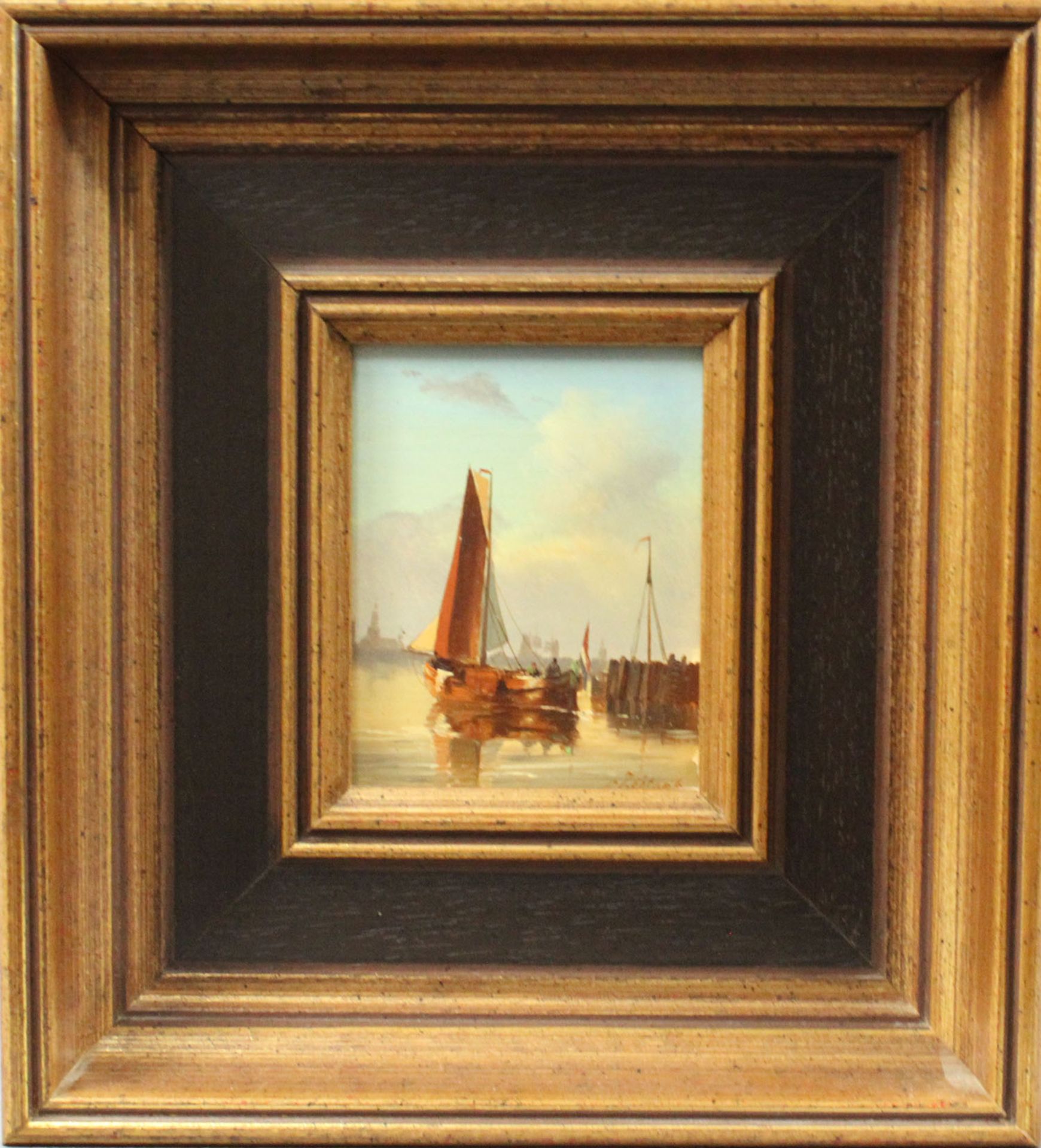 Jan STORK (XIX/XX). 9 Gemälde Niederlande. - Bild 9 aus 20