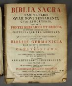 Christiani Benedicti Michaelis: Bibilia Sacra, 1741, Züllichau.