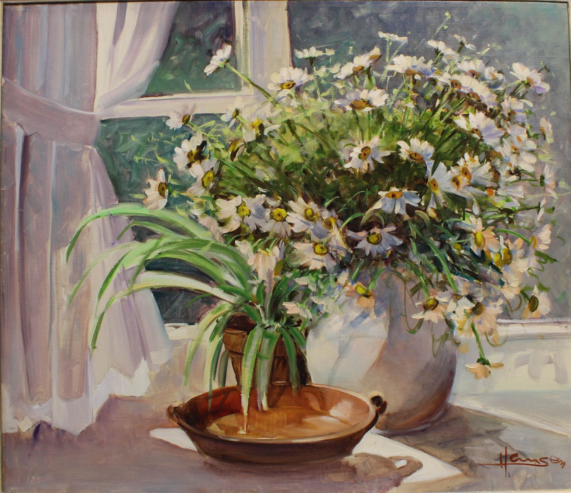 Wienand KLAES (HANSEN) (1940 - ) Margeritenstrauß