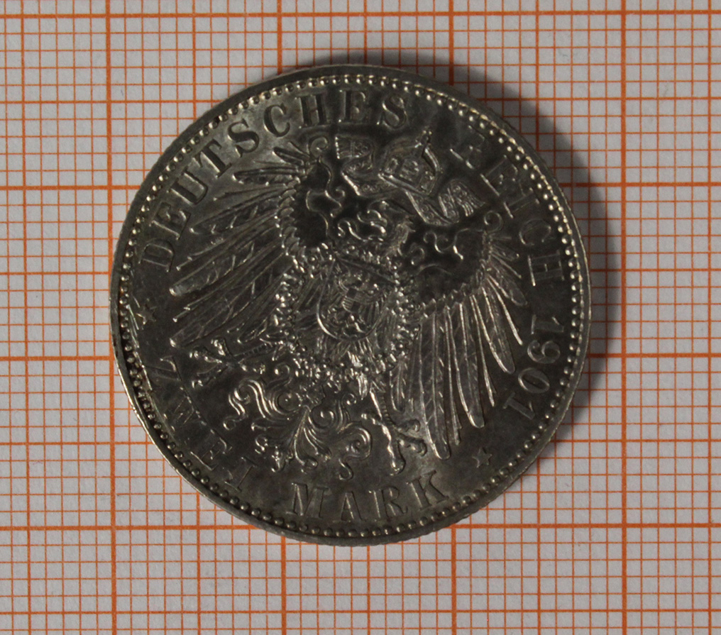 4 Silbermünzen. Deutsches Reich. - Bild 13 aus 20