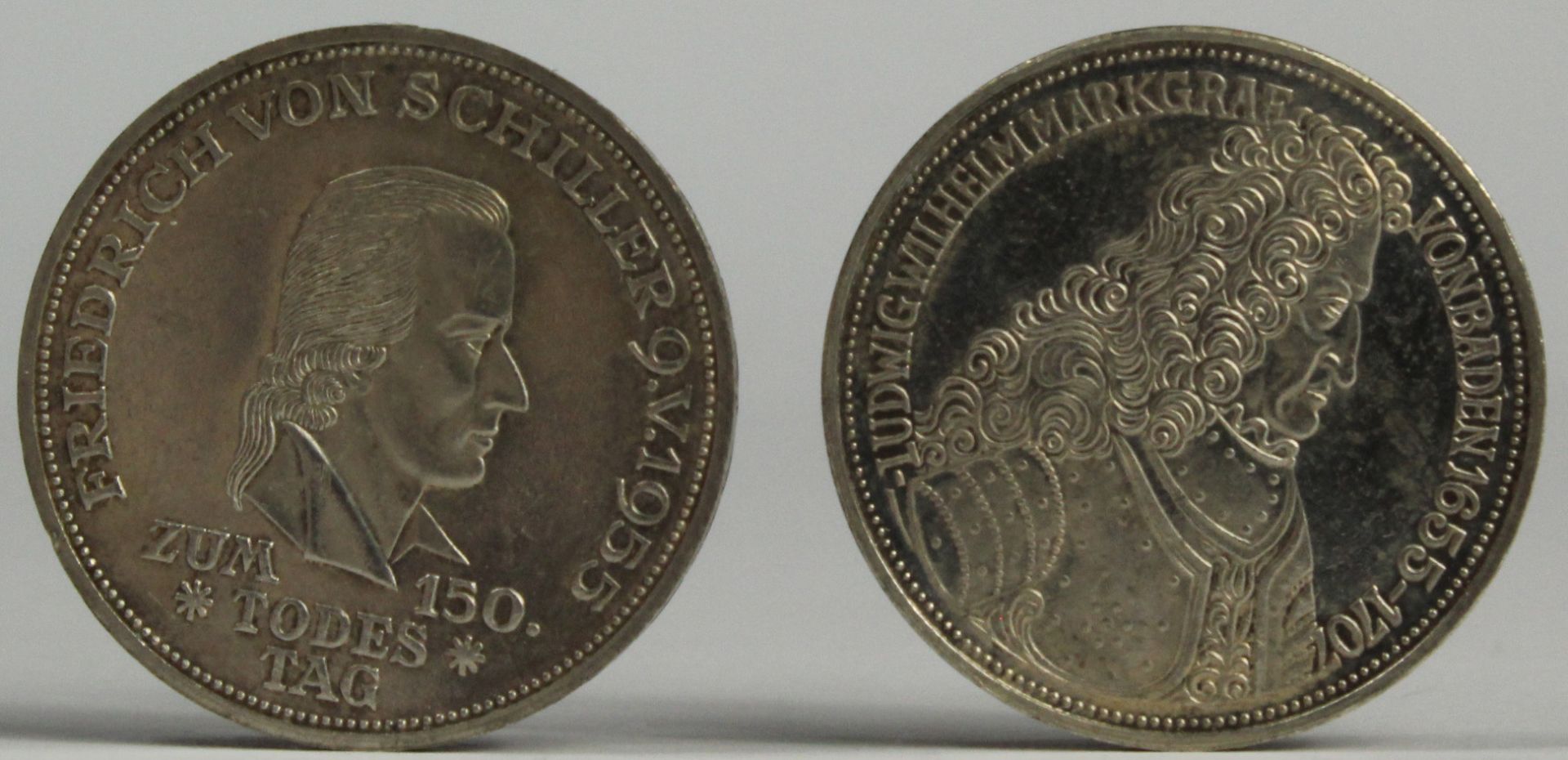 2 Silbermünzen. - Image 2 of 8