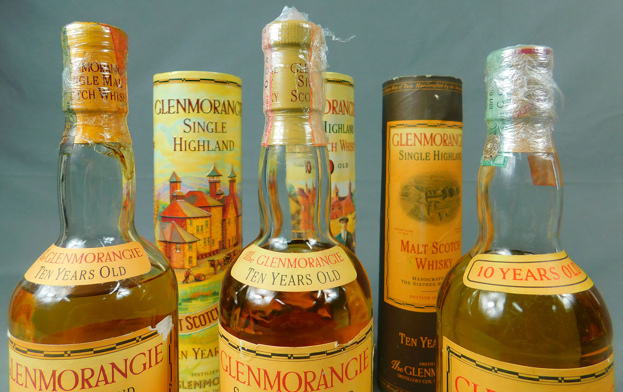 3 Flaschen Whiskey. "Glenmorange Single Highland" - Image 6 of 9