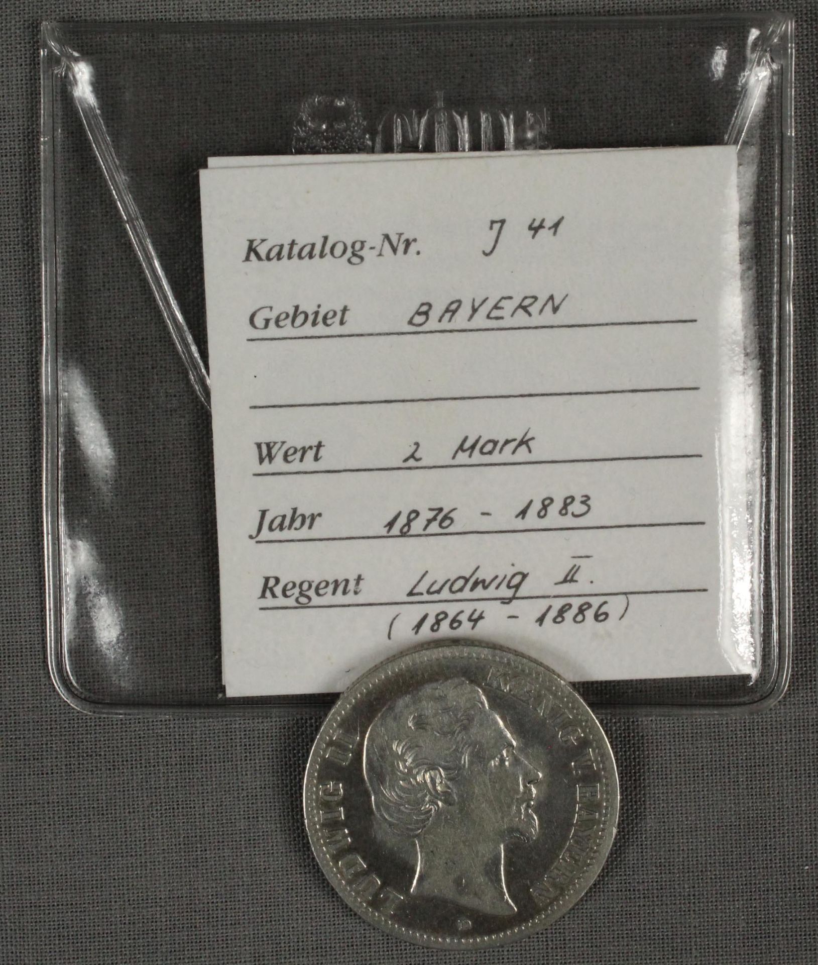 10 Münzen Bayern. 19./20. Jahrhundert. - Bild 5 aus 8