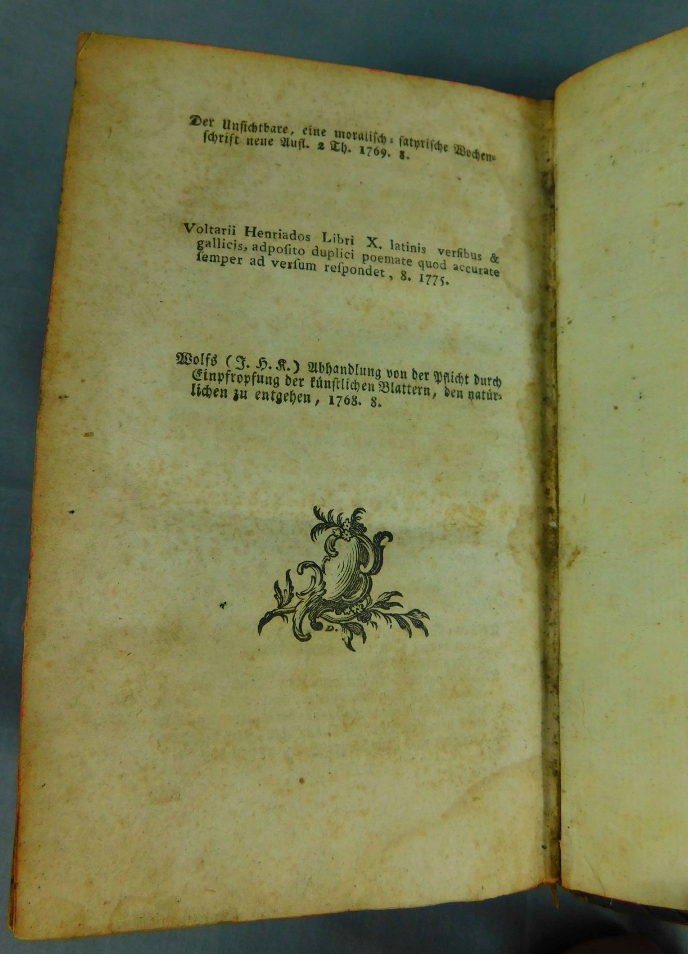 C. Collini. Tagebuch einer Reise. 1777. - Image 4 of 16