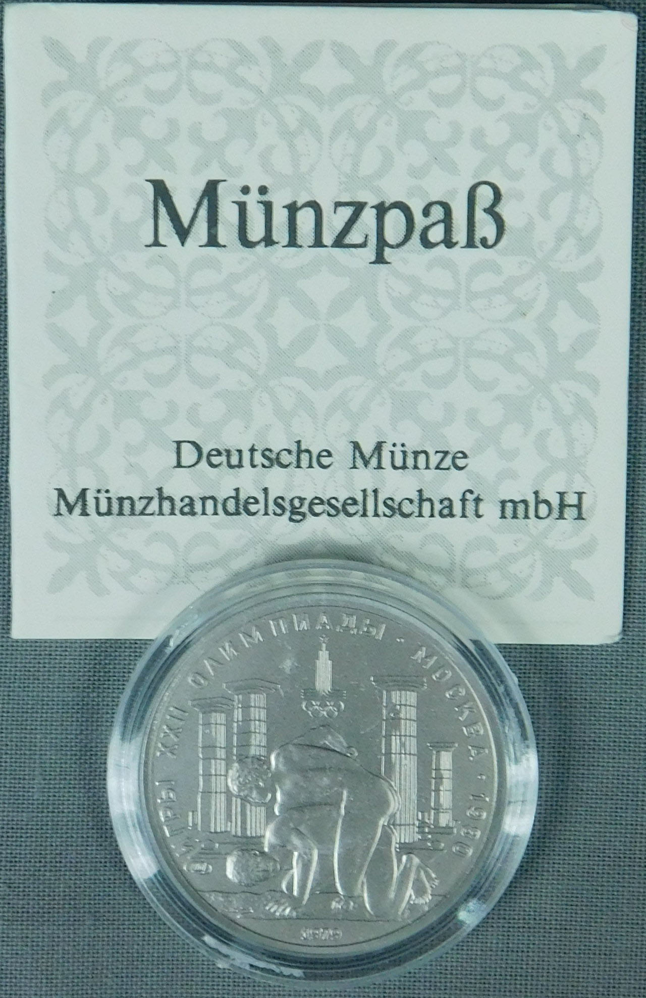 1 Platinmünze. 150 Rubel. Sowjetunion. 1979. - Image 2 of 5