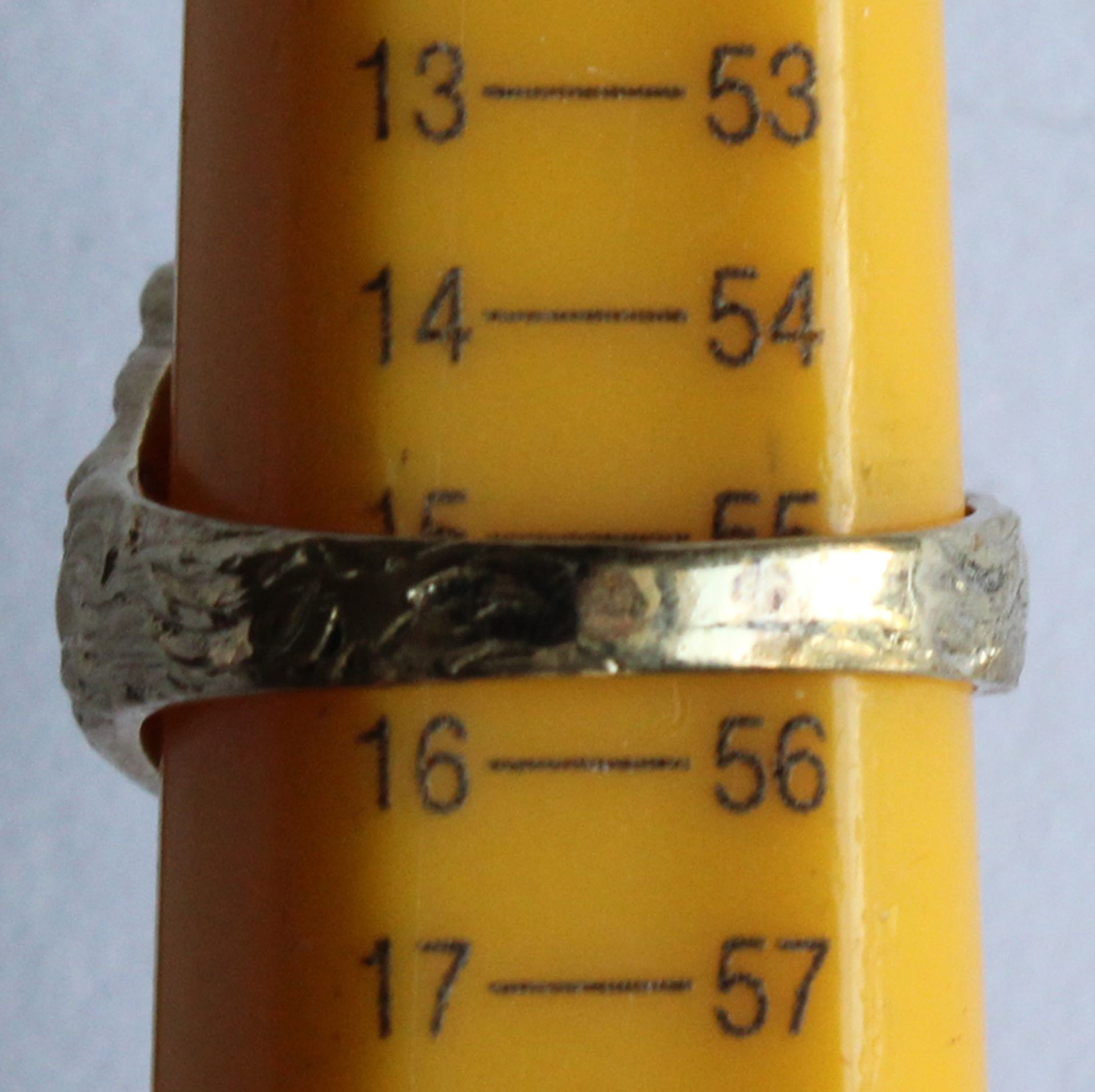 Ring Gold gestempelt "585". Löwenkopf. - Image 6 of 8