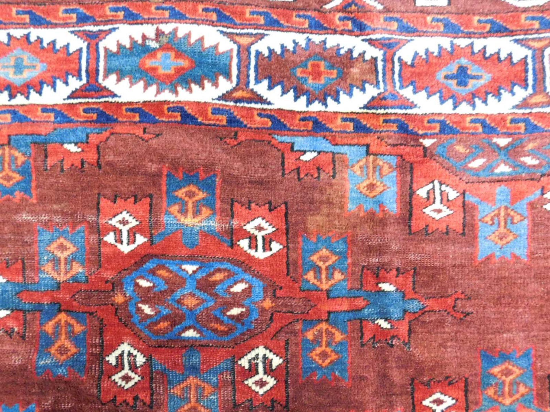 Yomut Hauptteppich. Turkmenistan. Antik. - Bild 17 aus 18