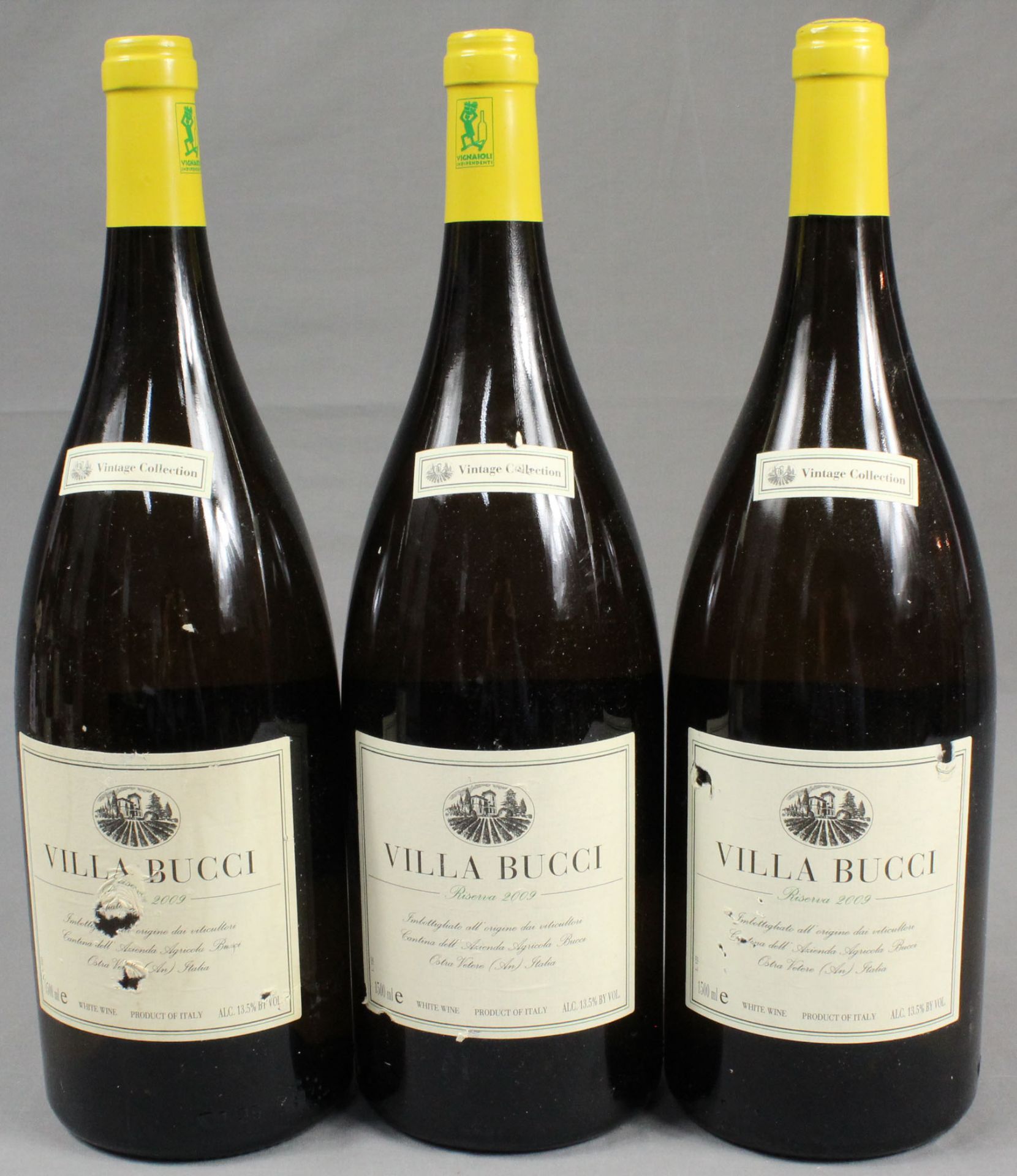 3 Magnumflaschen Villa Bucci Riserva 2009. Vintage collection. - Image 2 of 7