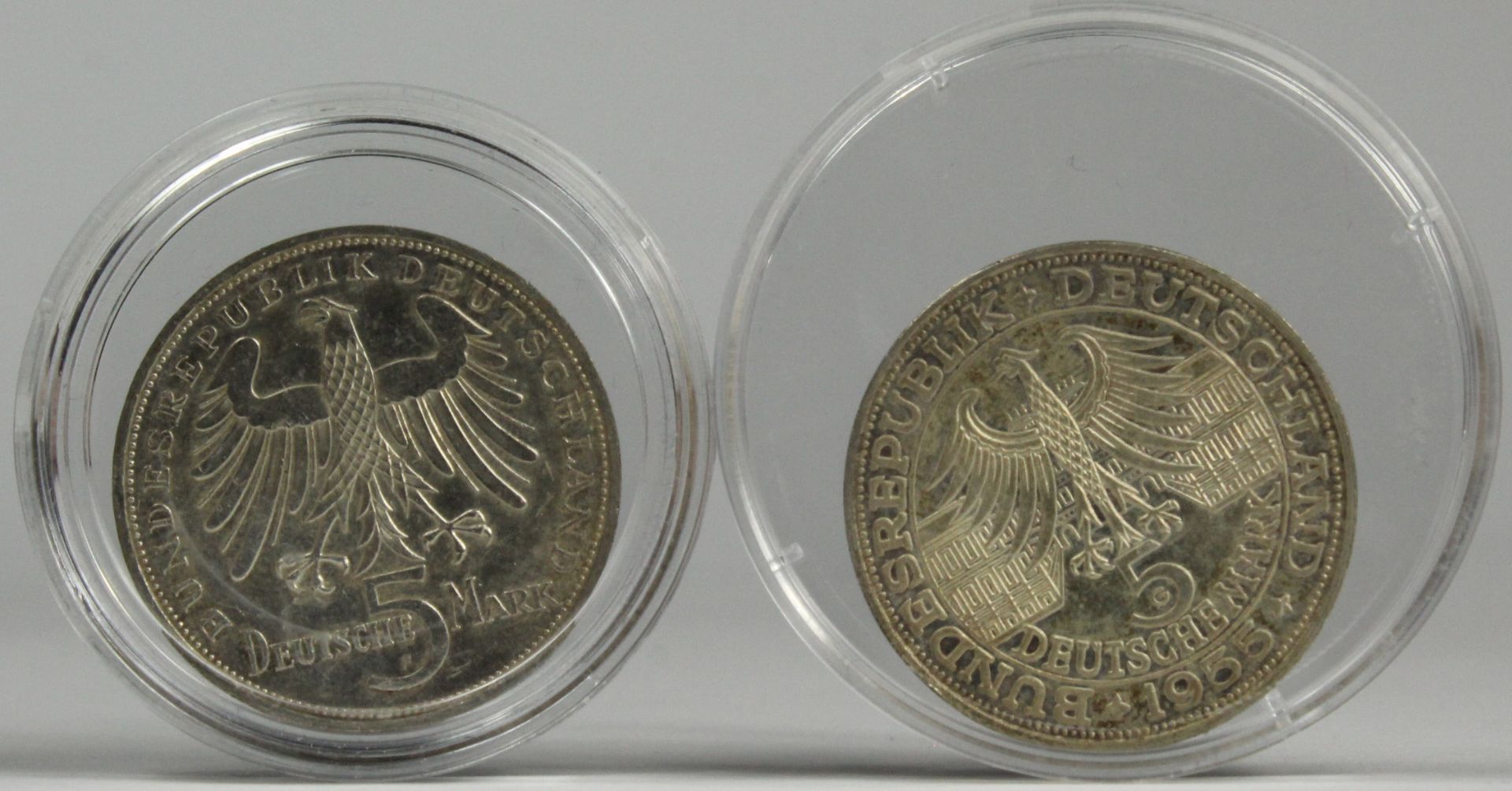 2 Silbermünzen. - Image 3 of 8