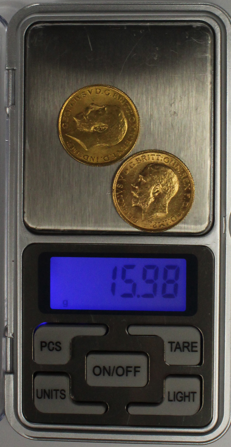 2x Sovereign Goldmünzen. 1914. - Bild 4 aus 4