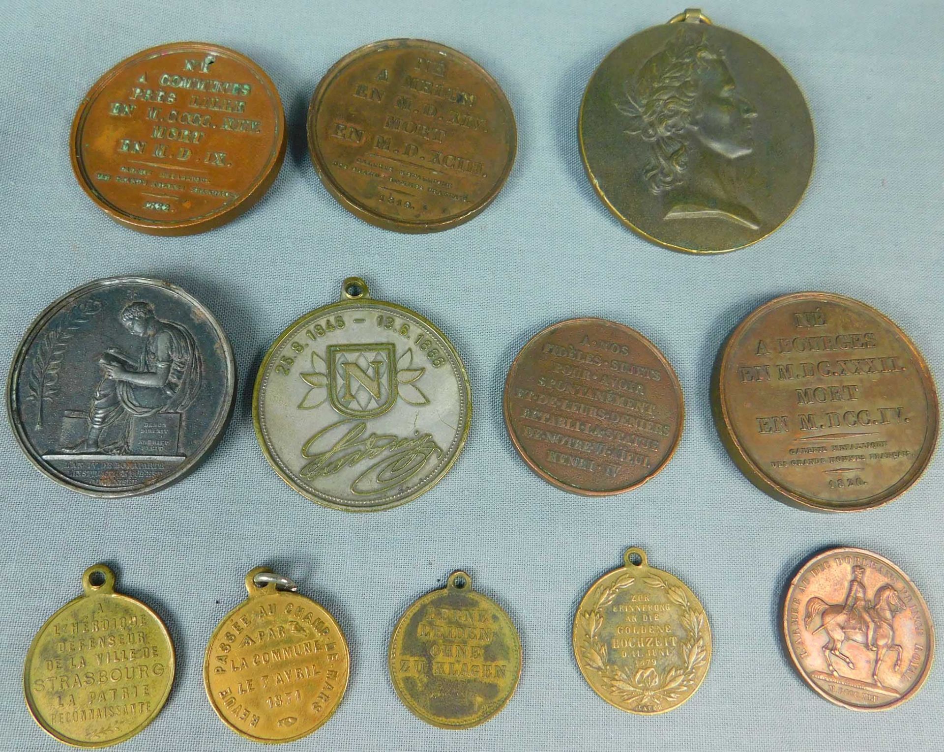12 Medaillen. 19./20. Jahrhundert. - Image 2 of 3