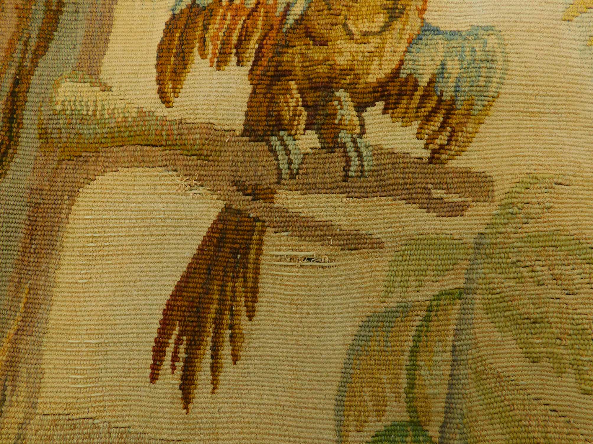 Aubusson. Tappiserie. Wandteppich. Antik. - Image 4 of 5