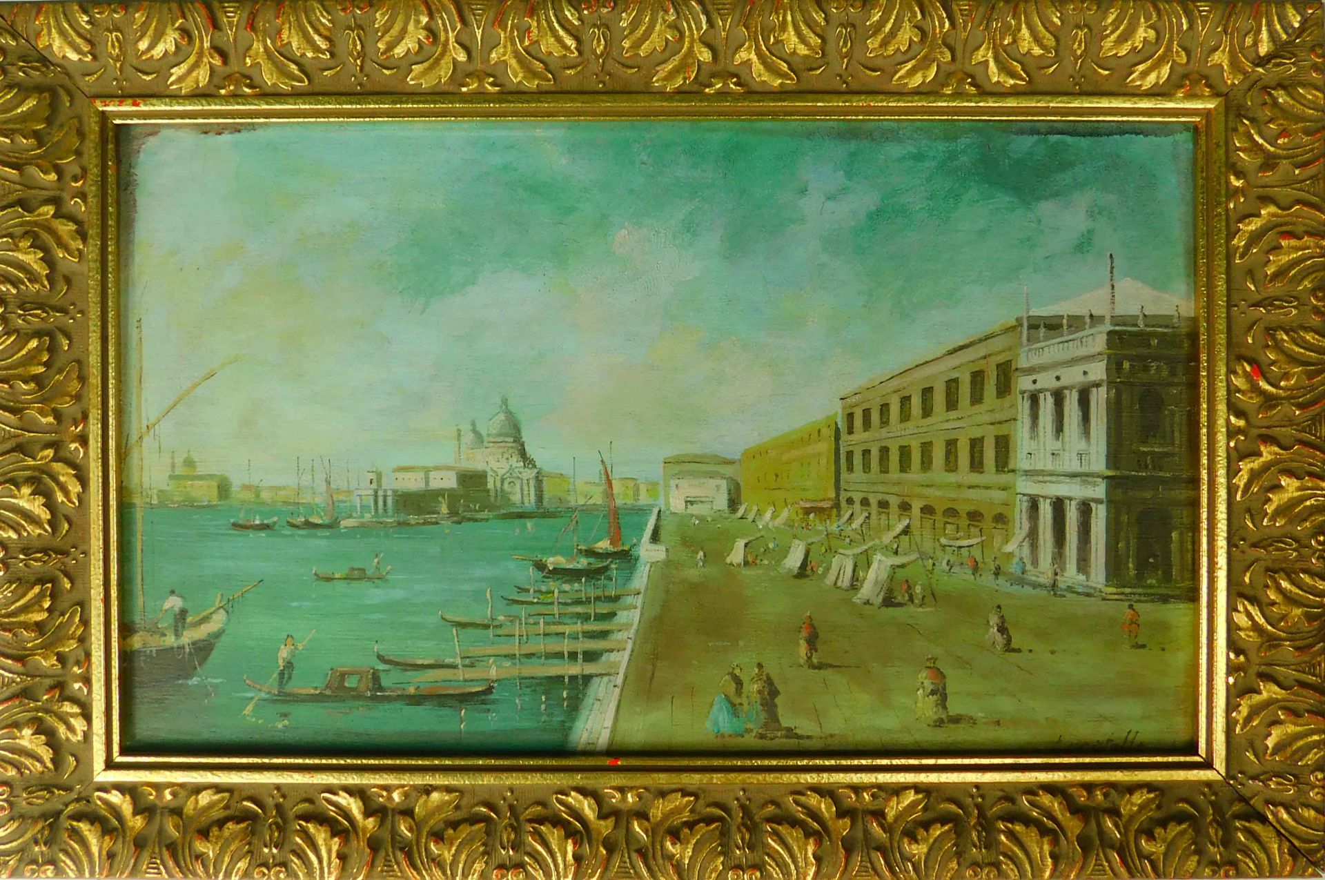 LUCATELLO (XIX - XX). 2 Veduten. Venedig. - Bild 5 aus 12