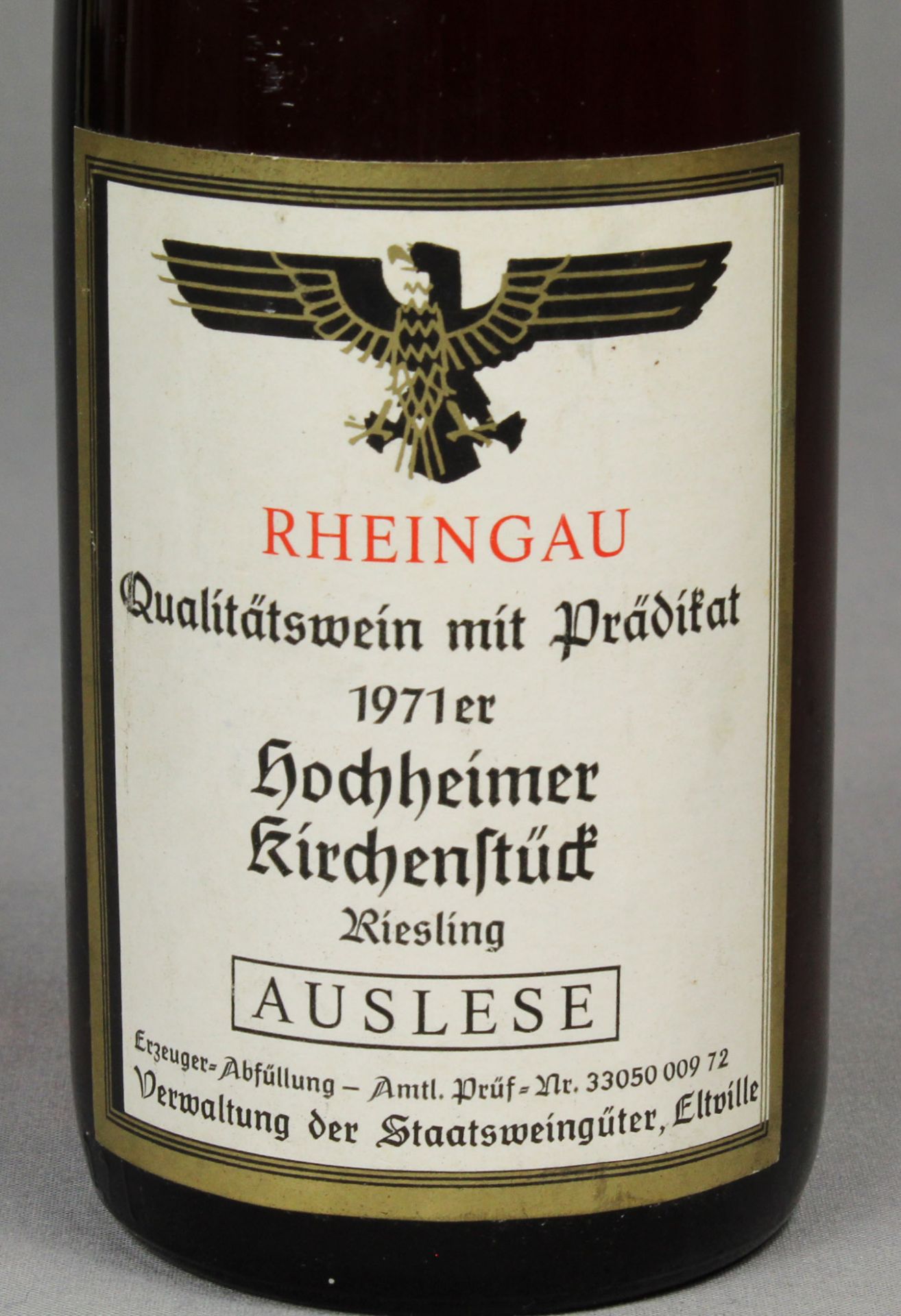 1971 Hochheimer Kirchenstück. Riesling Auslese. - Image 3 of 5