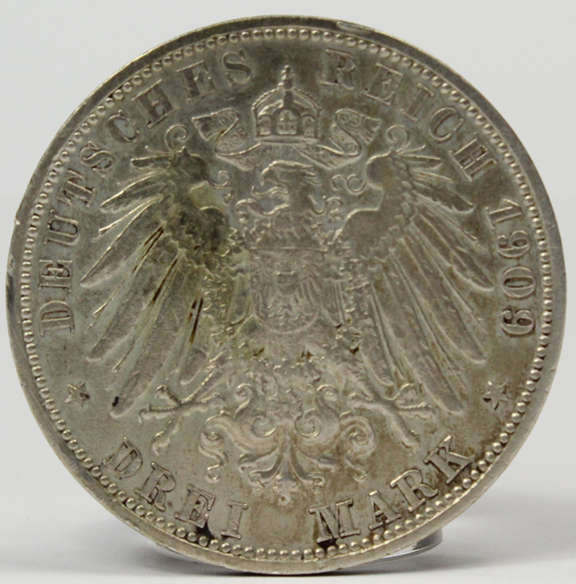 7 Silbermünzen. Deutsches Reich. - Bild 13 aus 20