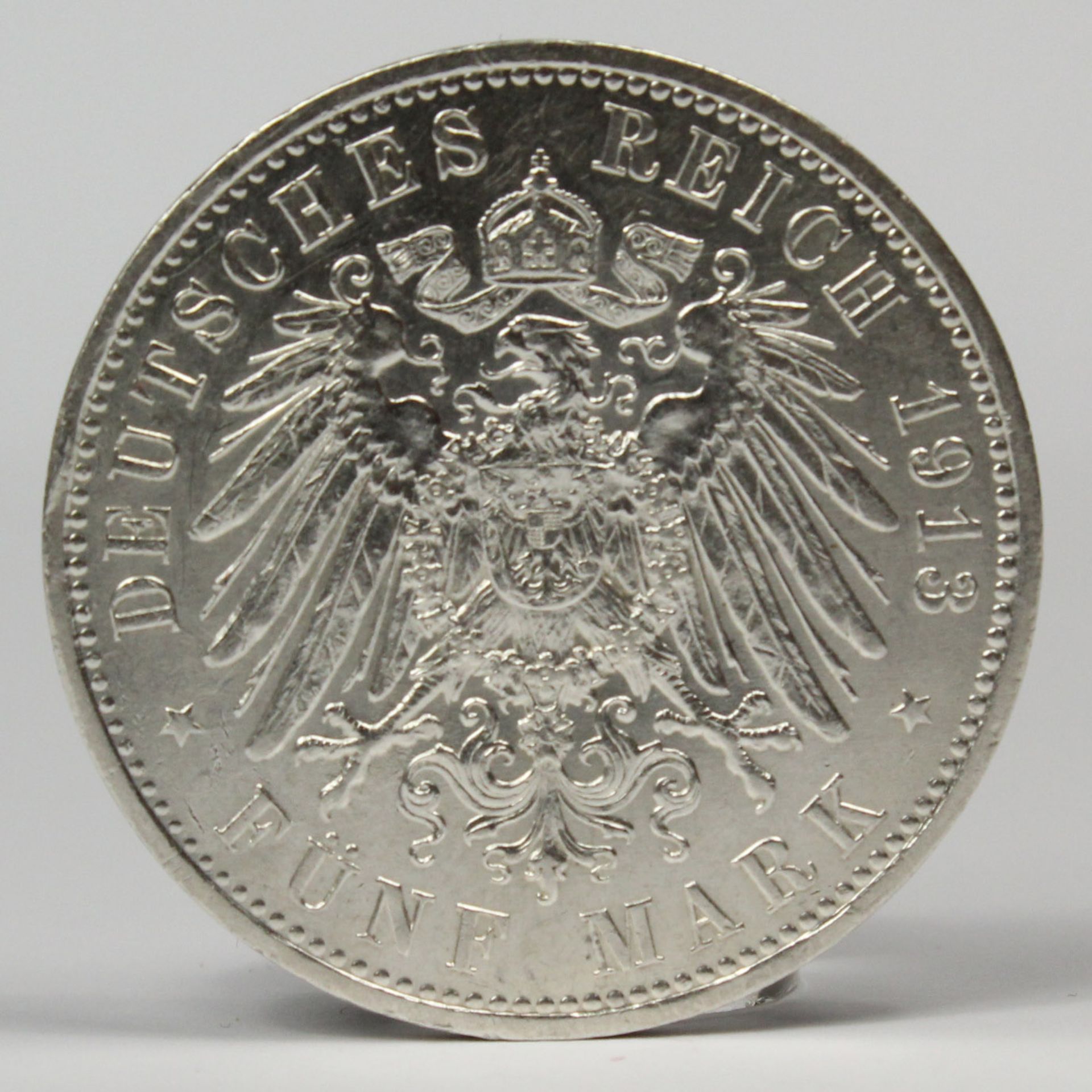 6 Silbermünzen. Deutsches Reich. - Bild 12 aus 17