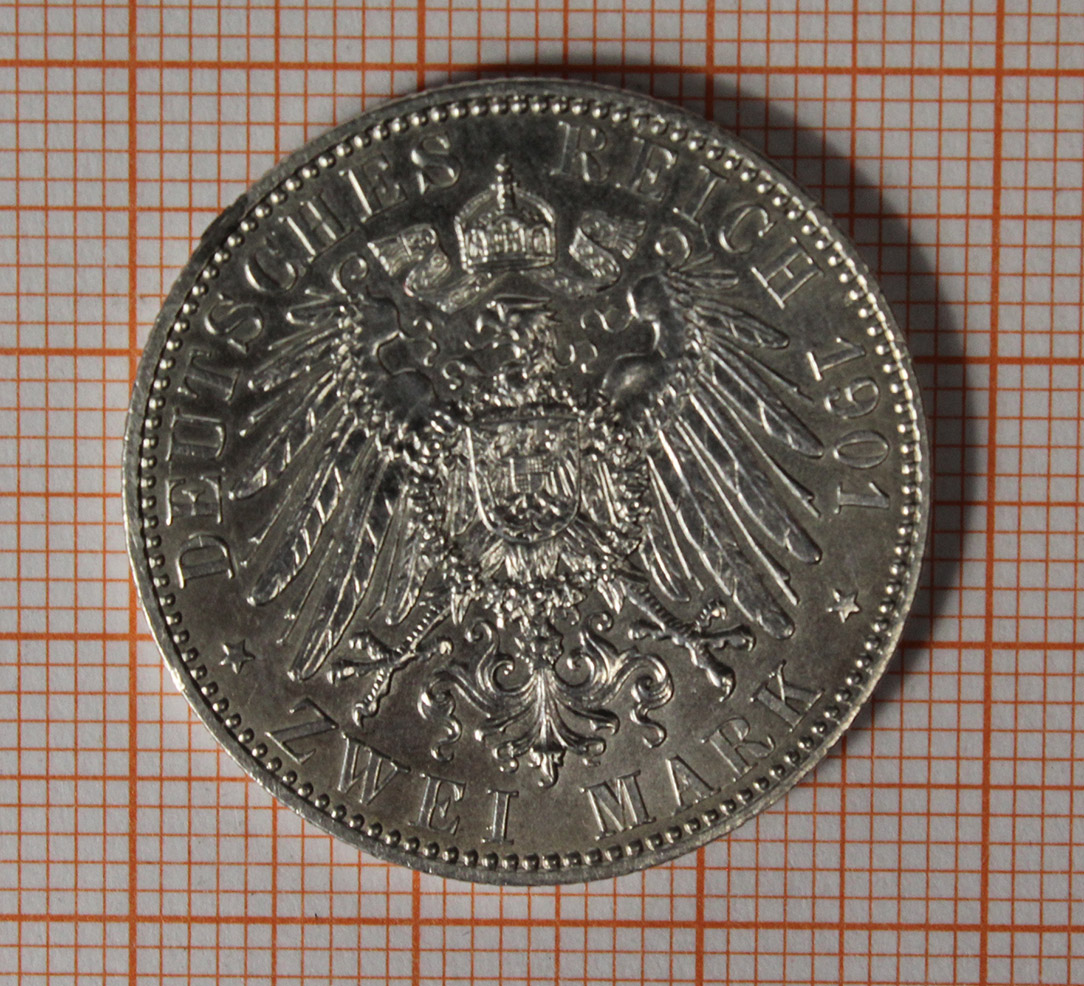 4 Silbermünzen. Deutsches Reich. - Bild 11 aus 20