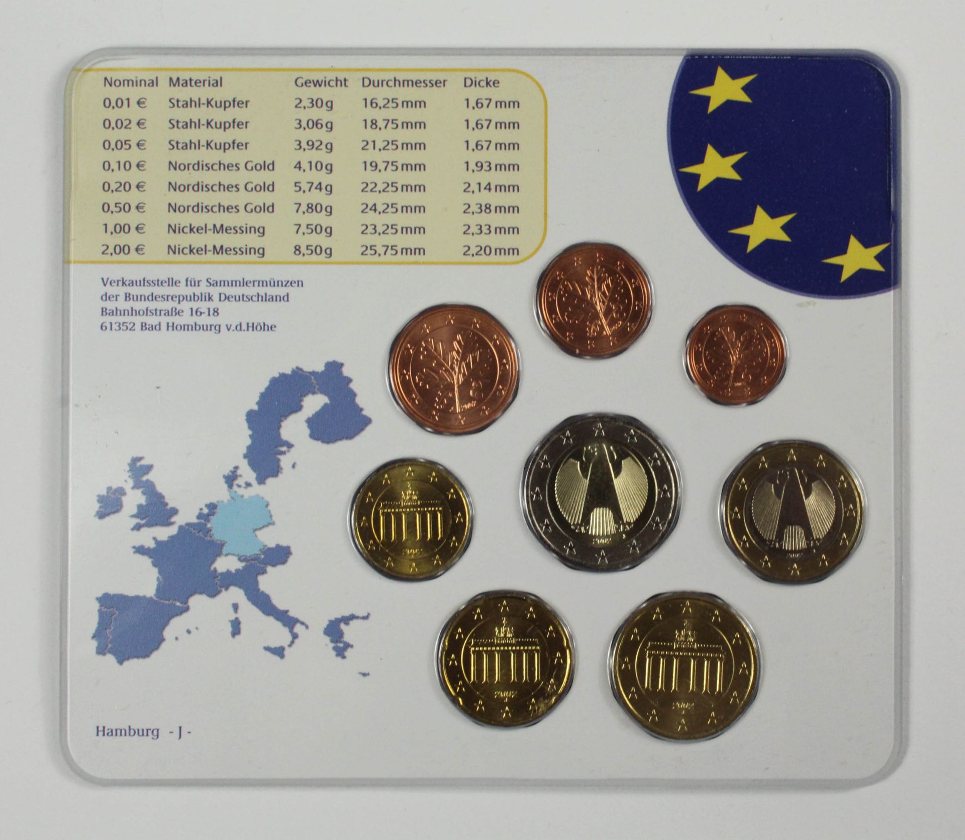 Blister Euro-Münzen. - Bild 7 aus 7