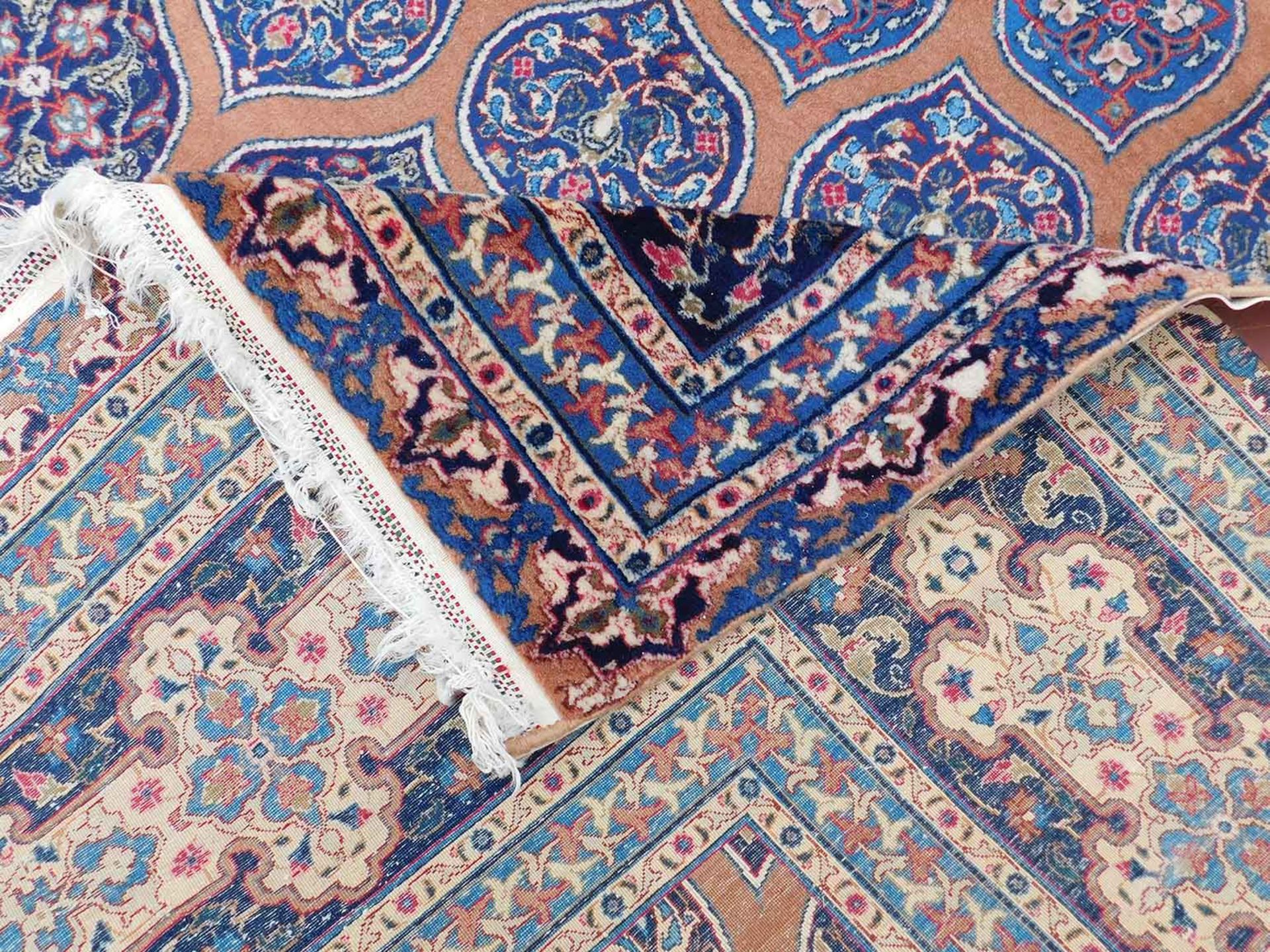 Kirman Laver Teppich. Antik. - Bild 8 aus 10