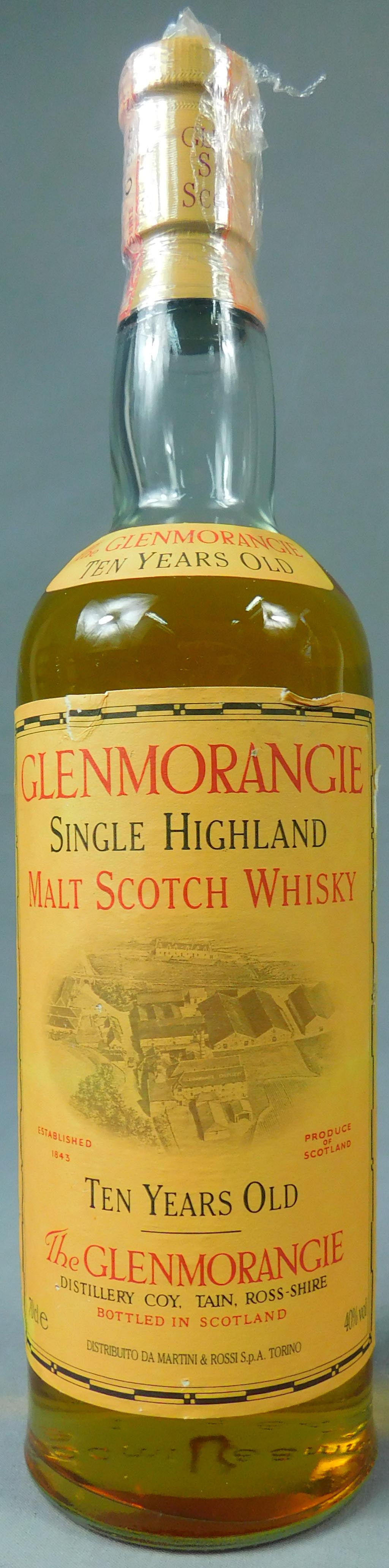 3 Flaschen Whiskey. "Glenmorange Single Highland" - Image 8 of 9