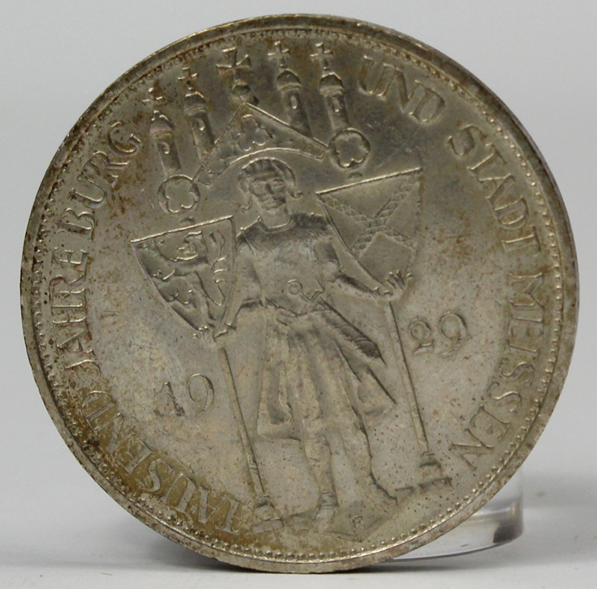 7 Silbermünzen. Deutsches Reich. Weimarer Republik. - Bild 9 aus 19