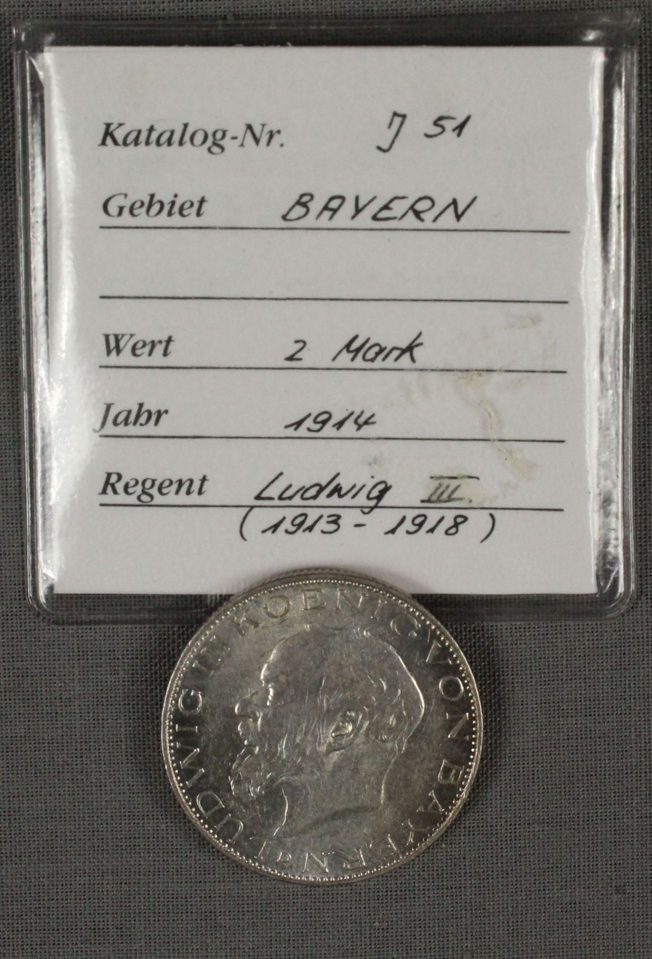 10 Münzen Bayern. 19./20. Jahrhundert. - Bild 2 aus 8